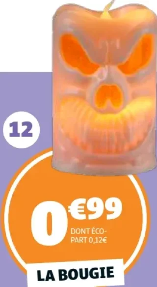 BOUGIE LED (Squelette)
