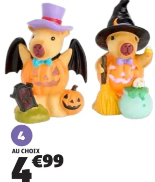 Décoration à poser figurines Halloween GiFi