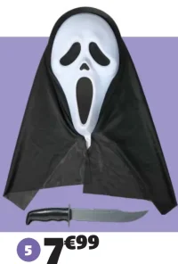 Masque et couteau adulte GiFi
