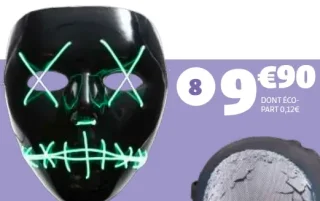 Masque lumineux GiFi