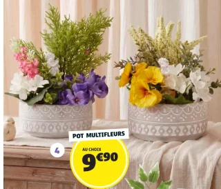 Pot multifleurs GiFi H.25 cm