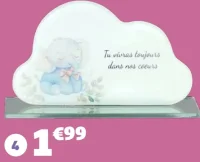 Plaque funéraire en verre