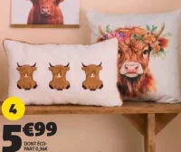 Coussin GiFi Collection Highland 50x30cm