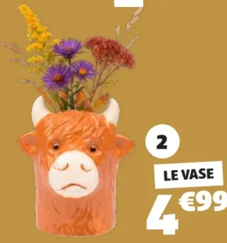 Vase GiFi Collection Highland 18x11x15cm