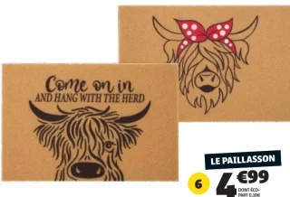 Paillasson GiFi Collection Highland 40x60cm