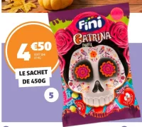Sachet de bonbons Fini Catrina Party
