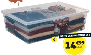 Boîte de rangement 55 L GiFi