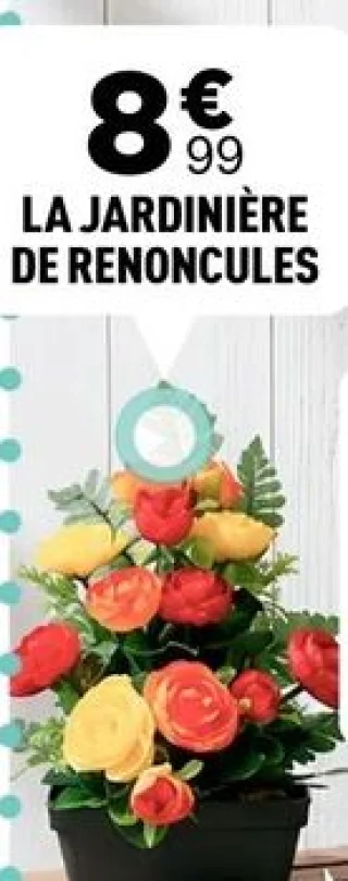 La Jardinière de Renoncules
