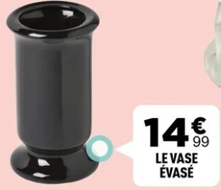 Le vase évasé