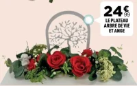 Le plateau arbre de vie et ange