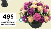 LA COMPOSITION DE CHRYSANTHÈMES