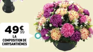 LA COMPOSITION DE CHRYSANTHÈMES