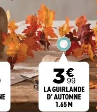 La guirlande d'automne 1.65 m