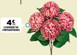 LE BOUQUET DE CHRYSANTHEMES