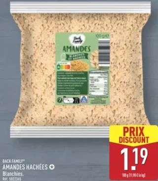 Back Family® Amandes hachées blanchies
