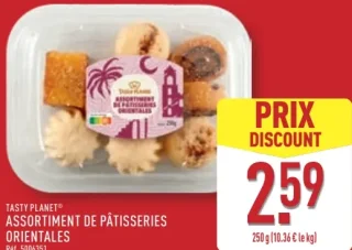 Tasty Planet® Assortiment de pâtisseries orientales
