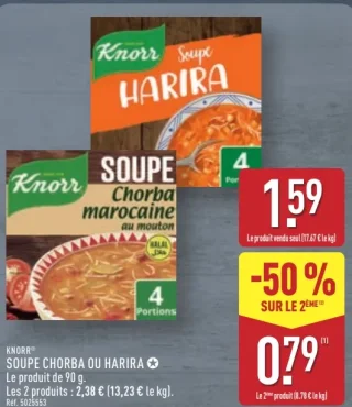 Knorr Soupe Chorba ou Harira