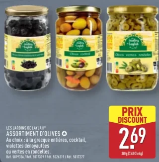Les Jardins de Laylah Assortiment d'olives