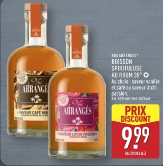 Nos Arrangés® Boisson Spiritueuse au Rhum 35°