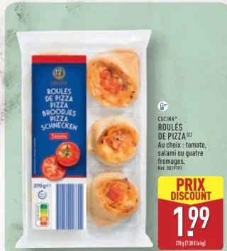 Roulés de pizza CUCINA