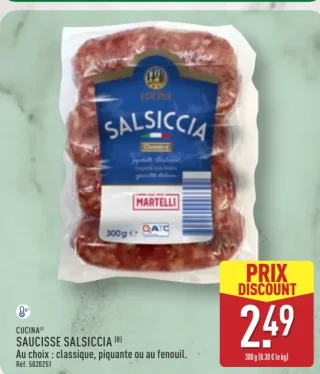 Saucisse Salsiccia CUCINA