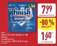Tablettes lave-vaisselle Quantum Finish