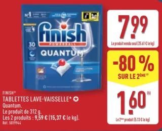 Tablettes lave-vaisselle Quantum Finish
