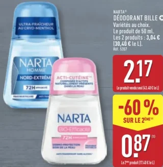 NARTA® DÉODORANT BILLE