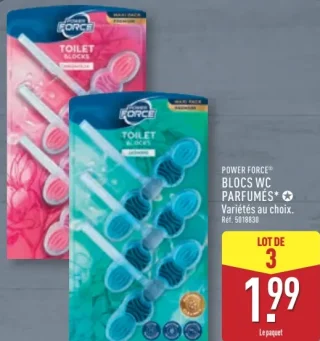 POWER FORCE® BLOCS WC PARFUMÉS