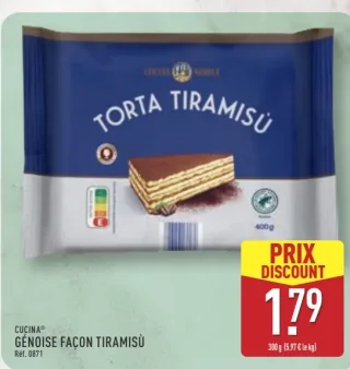 Cucina Génoise Façon Tiramisù