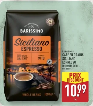 Barissimo Café en grains Siciliano Espresso