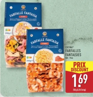 CUCINA® Farfalles fantaisies