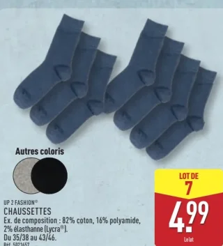 UP 2 FASHION® CHAUSSETTES