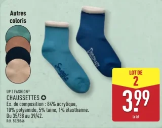 Chaussettes UP 2 FASHION®