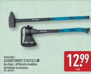 WORKZONE® ASSORTIMENT D'OUTILS
