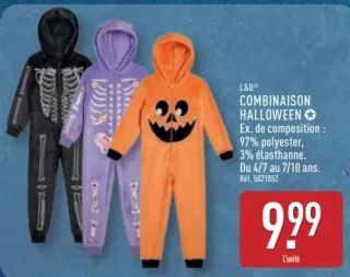 Combinaison Halloween L&D
