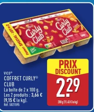 VICO® COFFRET CURLY CLUB