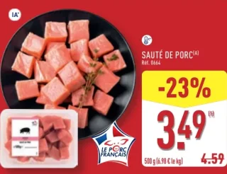 Sauté de porc