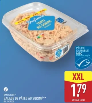 Daylicious Salade de Pâtes au Surimi