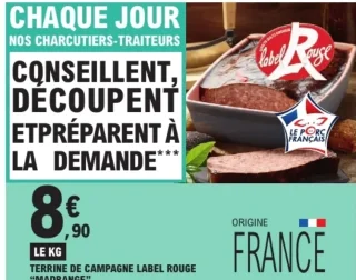 Terrine de campagne Label Rouge "Madrange"