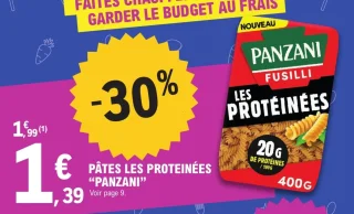 Pâtes les protéinées "PANZANI"