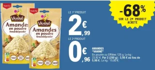 Amandes en poudre Vahiné
