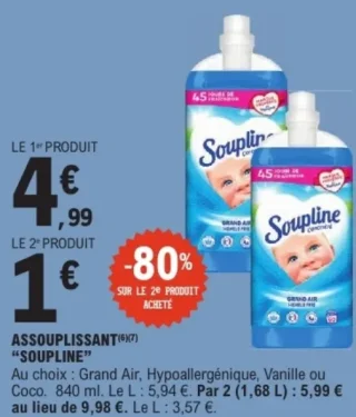 Assouplissant Soupline