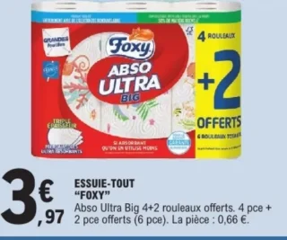 Essuie-tout Foxy Abso Ultra Big