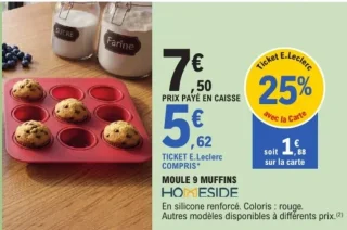 Moule 9 muffins HOMESIDE