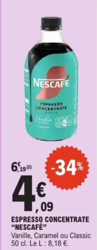 Espresso Concentrate Nescafe