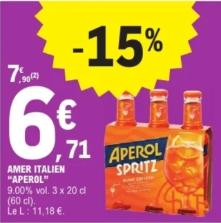 Amer Italien Aperol 9.00% vol.