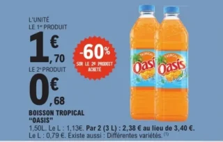 Boisson tropical Oasis