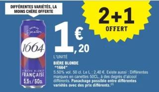 Bière Blonde "1664"