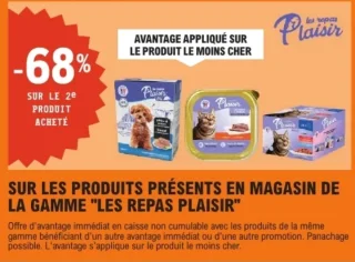 Gamme "Les Repas Plaisir"